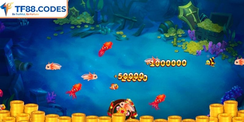 Ace Fishing TF88 - Khám Phá Đại Dương 3D Cuốn Hút Từng Giây 2 Các điểm cuốn hút giúp Ace Fishing TF88 tạo dấu ấn riêng
