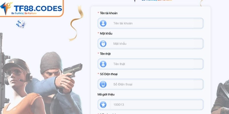 Đăng ký TF88 trực tuyến nhanh gọn và hiệu quả